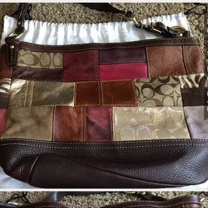 Coach patchwork purse
